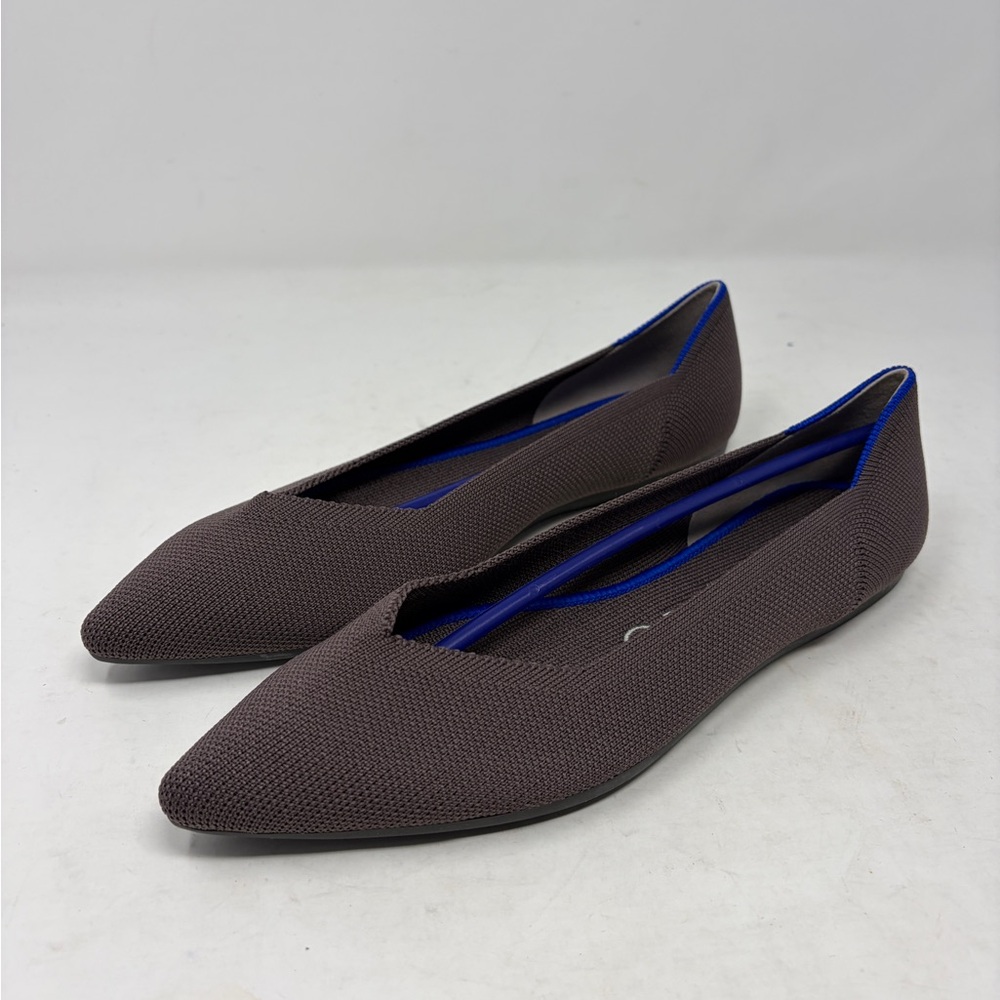 Rothy’s The Point Flats Mink Women’s Size 9.5 New in Box Retired Color Shoes